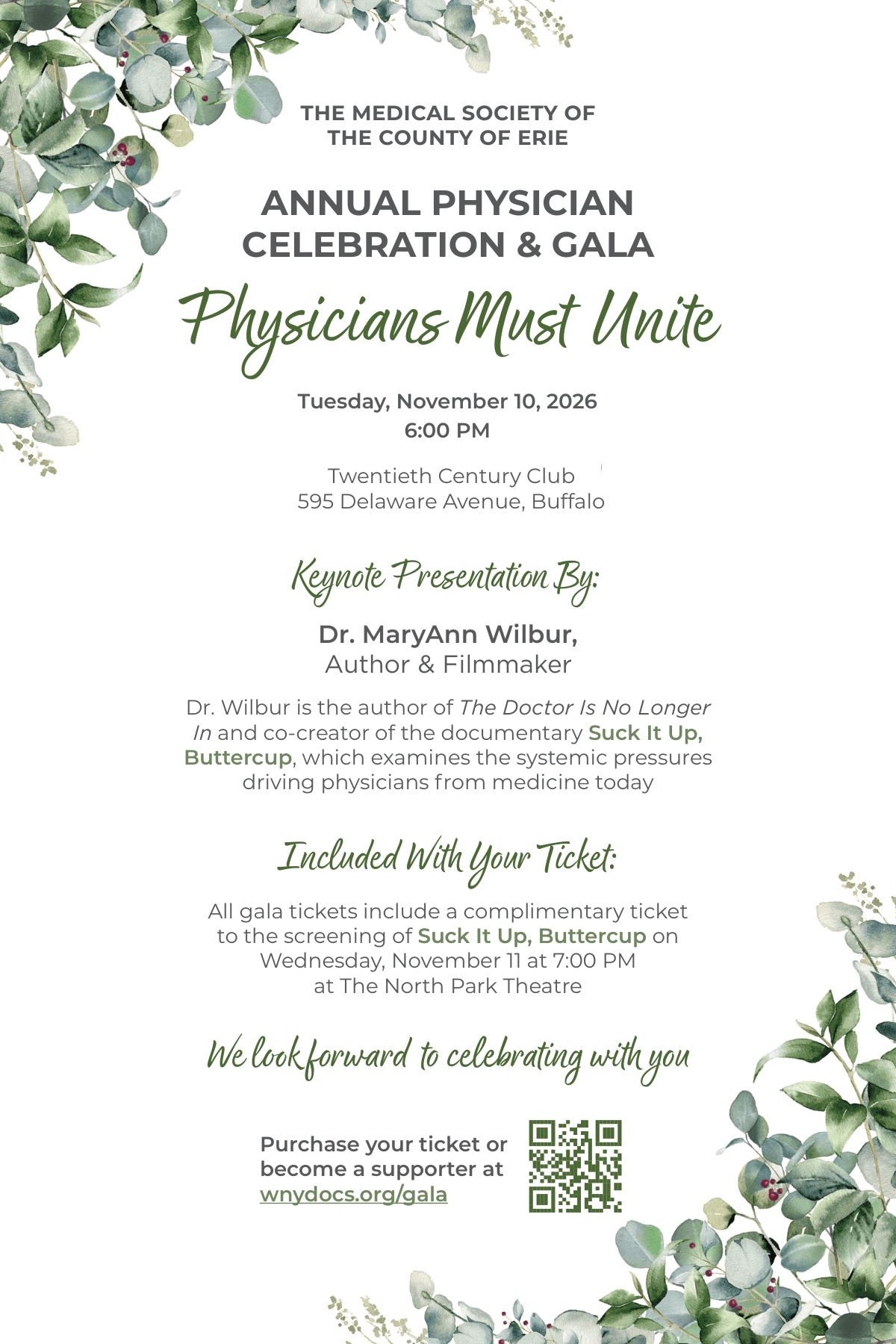2026 Annual Physician Community Celebration and Gala